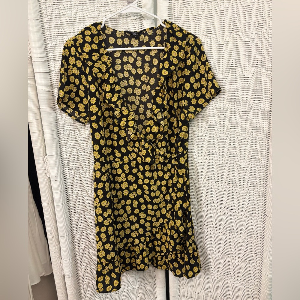 Brave Soul Floral Wrap Dress